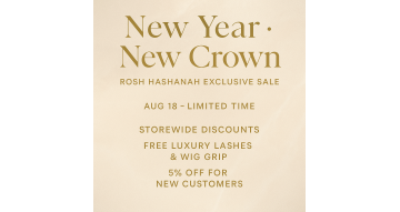 New Year · New Crown | Rosh Hashanah Exclusive Sale