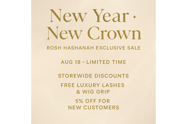 New Year · New Crown | Rosh Hashanah Exclusive Sale