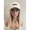 18 inch Balayage Ombre Blonde & Smoky Beige Band Fall Wig – Mini Tiny Layer