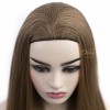 Natural Gold Brown Color Small Layer Virgin European Hair Band-Fall Kosher Wigs