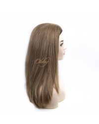 Natural Gold Brown Color Small Layer Virgin European Hair Band-Fall Kosher Wigs Natural Gold Brown Color Small Layer Virgin European Hair Band-Fall Kosher Wigs