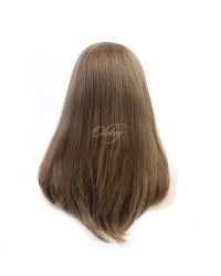 Natural Gold Brown Color Small Layer Virgin European Hair Band-Fall Kosher Wigs Natural Gold Brown Color Small Layer Virgin European Hair Band-Fall Kosher Wigs