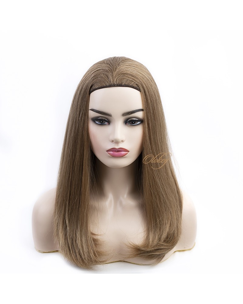 Natural Gold Brown Color Small Layer Virgin European Hair Band-Fall Kosher Wigs Natural Gold Brown Color Small Layer Virgin European Hair Band-Fall Kosher Wigs