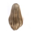 NOA# Blonde Highlights Color 24Inch Small Layer Virgin European Hair Band-Fall Wigs