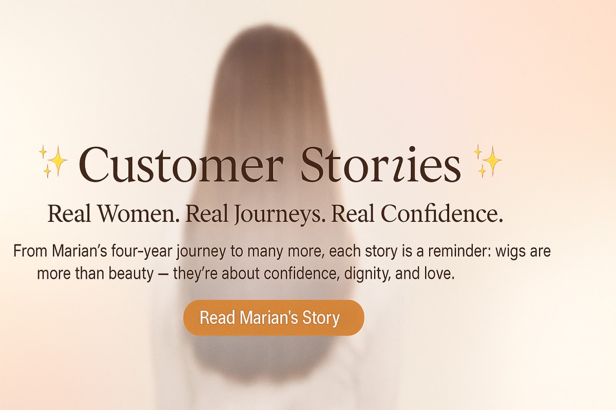 Marian’s Journey: Four Years, One Tradition — Confidence Restored with Lace Wigs