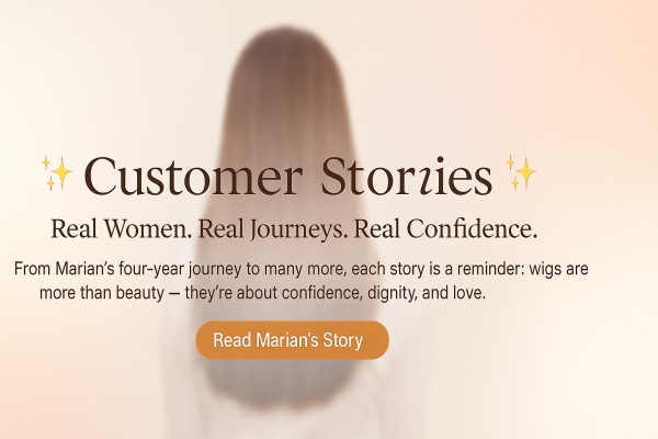Marian’s Journey: Four Years, One Tradition — Confidence Restored with Lace Wigs