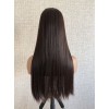 24" Natural Brown European Lace Top Hair Piece Natural Brown #6 Virgin European Lace Top Hair Piece 24 inch