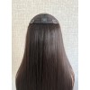 24" Natural Brown European Lace Top Hair Piece Natural Brown #6 Virgin European Lace Top Hair Piece 24 inch