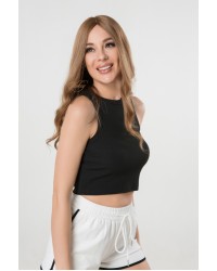 Silk Top 4×4 Hair Topper – Virgin European Slavic Hair, Natural Golden Caramel, Multiple Lengths