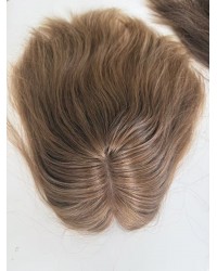 14 inch Golden Caramel Silk Top European Slavic Hair Kippah Fall