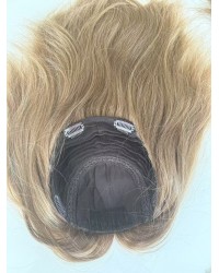 14 inch Golden Caramel Silk Top European Slavic Hair Kippah Fall