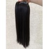 20 inch U-Part Virgin Brazilian Hair Piece Natural #2 Dark Brown with Clips