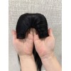 20 inch U-Part Virgin Brazilian Hair Piece Natural #2 Dark Brown with Clips
