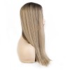 Silk Top 4*4 Color NOA# Highlights Blonde Virgin European Hair Kippah Fall Topper
