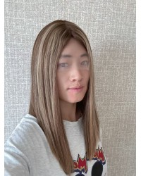 Hazelnut Toffee Melt Silk Top Wig 16” & 20” Rooted Hazelnut Toffee Melt Silk Top Lace Wig – Virgin Mongolian Hair