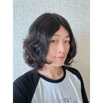 12" Short Lace Top Brazilian Wave Hair Wig – Darker Brown #2