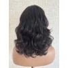 12" Darker Brown #2 Lace Top Brazilian Wave Wig with Mini Tiny Layer and Swiss Lace Single Knots