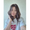 16 inch Cool Espresso with Caramel Glow Brazilian Lace Top Wig