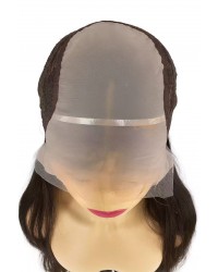 31 inch Virgin European Lace Top Wig in Dark Brown – Limited Edition