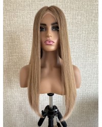 22" Lace Top Champagne Beige Brazilian Hair Wig
