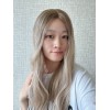 Lace Top Balayage Champagne Blonde Mongolian Hair Luxury Wig – Swiss Lace Single Knots