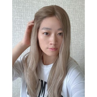 Lace Top Balayage Champagne Blonde | Mongolian Hair Luxury Wigs – Swiss Lace Single Knots
