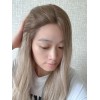 Lace Top Balayage Champagne Blonde Mongolian Hair Luxury Wig – Swiss Lace Single Knots