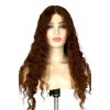 24 inch Cinnamon Glow Curly Brazilian Hair Lace Top Wig – Custom Order