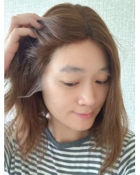 Chestnut Glow Lace Top 14 inch Wig – European Hair