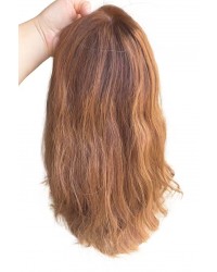 Chestnut Glow Lace Top 14 inch Wig – European Hair