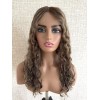 Coffee Glow Curly Lace Top Wig – 20 inch Mongolian Hair