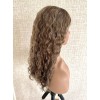 Coffee Glow Curly Lace Top Wig – 20 inch Mongolian Hair