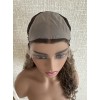 Coffee Glow Curly Lace Top Wig – 20 inch Mongolian Hair
