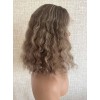 16 inch Coffee Glow Waves Lace Top Wig – Mongolian Hair