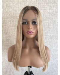 20inches Lace top Kosher Wigs Brazilian Hair Highlights Color Kosher Wigs Sheitels