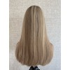 20inches Lace top Kosher Wigs Brazilian Hair Highlights Color Kosher Wigs Sheitels