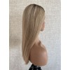 20inches Lace top Kosher Wigs Brazilian Hair Highlights Color Kosher Wigs Sheitels