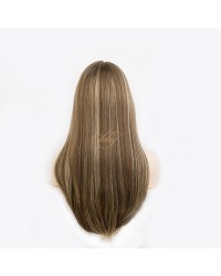 Luxury Lace Top Balayage Blonde 611# Kosher Wigs ,Sheitels