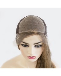 Luxury Lace Top Balayage Blonde 611# Kosher Wigs ,Sheitels