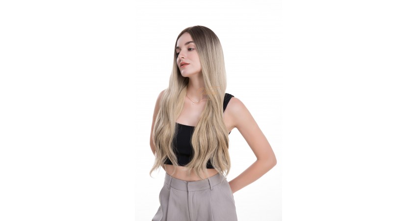Ashy Blonde Balayage Lace Top Wigs: A Trendy and Natural-Looking Choice