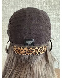 Balayage Smoky Ash & Champagne Lights Luxury Wig 22" Balayage Smoky Ash & Champagne Lights Lace Top Wig – Virgin Brazilian Hair