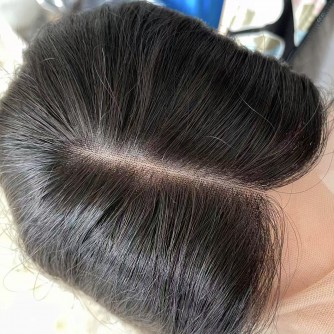 Premium Lace Top Wig | 100% European Human Hair | Natural Color | Sheitel