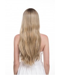 Warm Beige Blonde Balayage Lace Top Wig – Real Human Hair, Natural Scalp Look Luxury Wigs Warm Beige Blonde Balayage Lace Top Wig – Real Human Hair, Natural Scalp Look Luxury Wigs