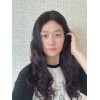 22" Lace Top Natural 2# Dark Brown Wavy Wig with Swiss Lace and Mini Tiny Layer
