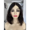 14Inches Lace Top With Ear To Ear Lace Natural European 2# Color Virgin European Wave Hair Kosher Wigs