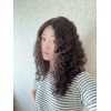 20" Lace Top Natural 4# Dark Brown Brazilian Curly Wig