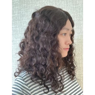 20" Luxury Dark Brown Curls | Natural 4# Brazilian Curly Lace Top Wig | Hand-Tied Swiss Lace