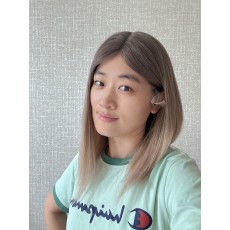 16" Balayage Ombre Blonde & Smoky Beige Lace Top Wig
