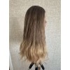 20 inch Balayage Ombre Blonde & Smoky Beige Melt Lace Top Wig – Virgin Brazilian Hair
