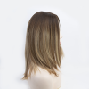 16 inch Caramel Mocha Balayage Silk Top Sheitel Wig